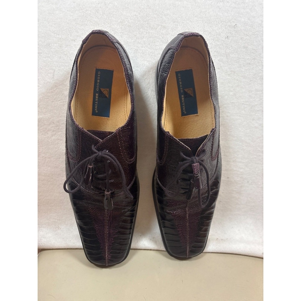 Giorgio Brutini New Men  Genuine Leather‎ Upper Dress Shoes size 12